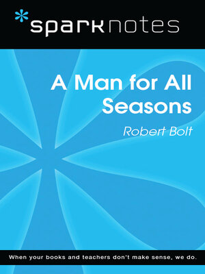 cover image of A Man for All Seasons (SparkNotes Literature Guide)